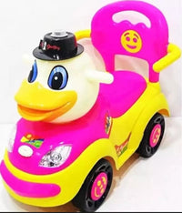 Duckling Push Car With Lights Music