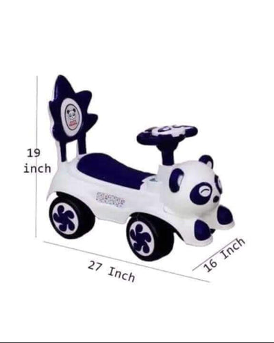 Panda Push Car With Lights Music