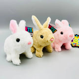 Cute Walking Plush Pet Rabbit with Sound