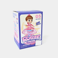 TwirlMagic – Musical Spinning Doll with LED Lights