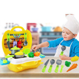 Little Chef Kitchen Suitcase – 26-Piece Portable Playset