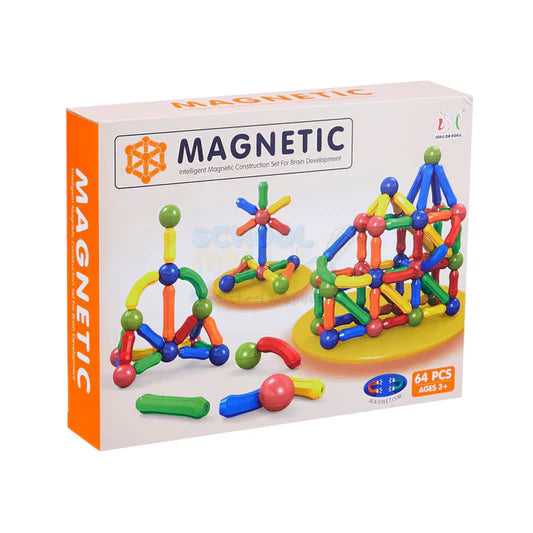 MAGNETIC BAR BUILDING BLOCKS -25 Pcs