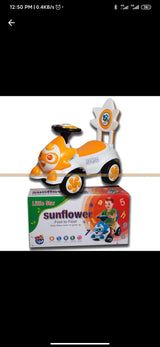 Sunflower Push Car With Lights Music