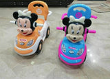 Mickey Mouse Push Car With Lights Music