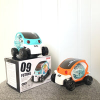 Future 09 Toy Car Battery Operated Bump and Go Car, 4D Lights, Dancing Toy For Kids