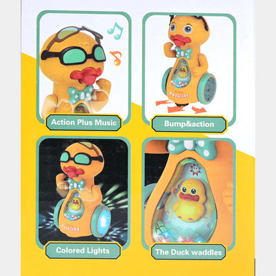 Waddle & Learn – Interactive Musical Duck Toy for Toddlers