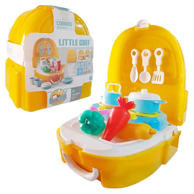 Chef's Adventure Backpack – 2-in-1 Kitchen & Role-Play Set