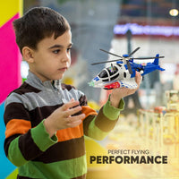 SkyRanger Bump & Go Helicopter – Lights & Sounds Adventure (Blue)
