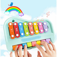 8 Keys Baby Musical Xylophone & Piano Toy