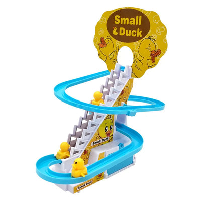 Duck Race Track Set With LED Flashing Lights & Music