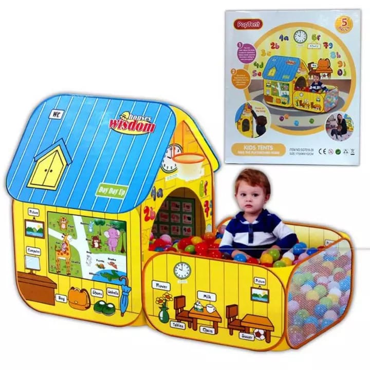 Wisdom House Yellow Baby Pop Up Tent