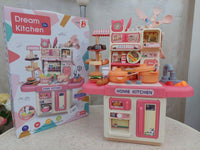Modern Dream Kitchen Stand – Stylish & Functional Red Wooden Storage