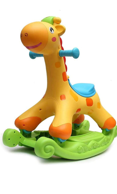 Evergreen Rocking Ride on Giraffe Horse Animal