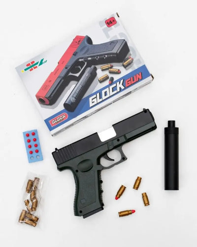 Glock Blaster Pro – Safe Foam Dart Toy Gun with Shell Ejection (For Kids & Adults)