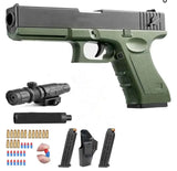 Glock Blaster Pro – Safe Foam Dart Toy Gun with Shell Ejection (For Kids & Adults)
