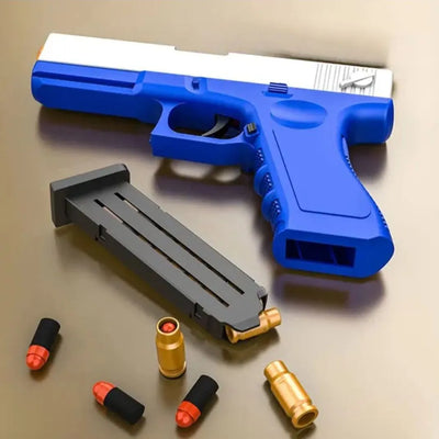 Glock Blaster Pro – Safe Foam Dart Toy Gun with Shell Ejection (For Kids & Adults)