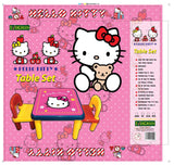 Evergreen Table With Two Chairs Assorted Characters For Kids Study And Activity Learning Toy Play Set