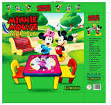 Evergreen Table With Two Chairs Assorted Characters For Kids Study And Activity Learning Toy Play Set