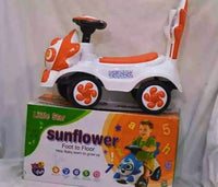 Sunflower Push Car With Lights Music