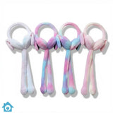 Winter Plush Bunny Earmuffs with Moving Ears for Kids (Random Color)
