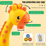 Children Projection Drawing Board LED Projector Drawing Table Toys Kids Projector Painting Board Desk Projection Painting Toy Graffiti Early Education Writing Board Household Erasable Toys
