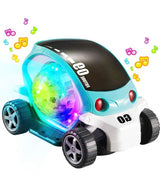 Future 09 Toy Car Battery Operated Bump and Go Car, 4D Lights, Dancing Toy For Kids