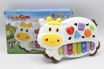 Moo-sical Piano – Cow-Shaped Keyboard Toy with Lights & Sounds