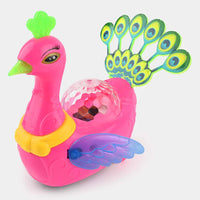 DazzleFeathers – Interactive Light-Up Peacock Toy