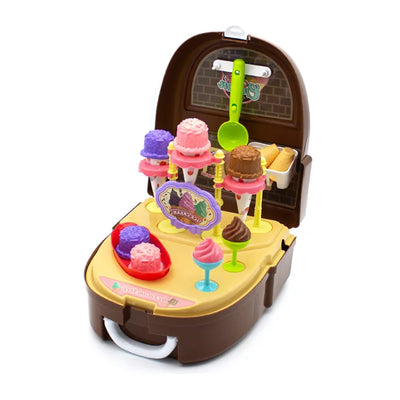 Sweet Treats Gelateria – 34-Piece Ice Cream Play Backpack