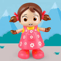Dancing Doll with Flashing Lights,Walking Singing Doll