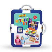 Mini Master Chef Briefcase – 30-Piece Portable Kitchen Playset