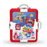 Mini Master Chef Briefcase – 30-Piece Portable Kitchen Playset