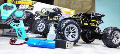 SmokeStorm xtreme – 4x4 Alloy RC Rock Crawler with Smoke & Spray Effects